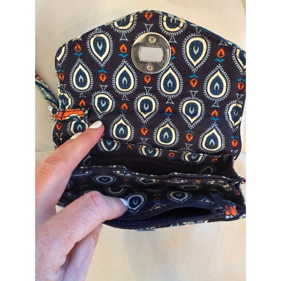 Vera Bradley Cotton Your Turn Smartphone Wristlet Marrakesh - Picture 4 of 6